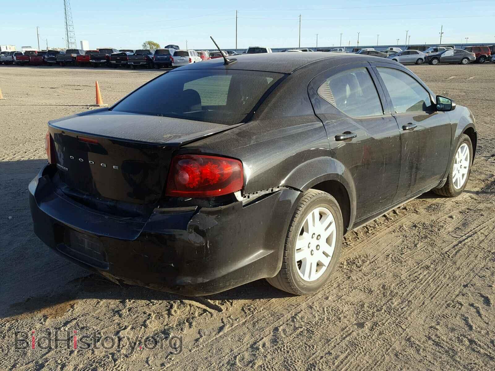 2011 DODGE AVENGER - VIN: 1B3BD4FB7BN617125 - Фото 4