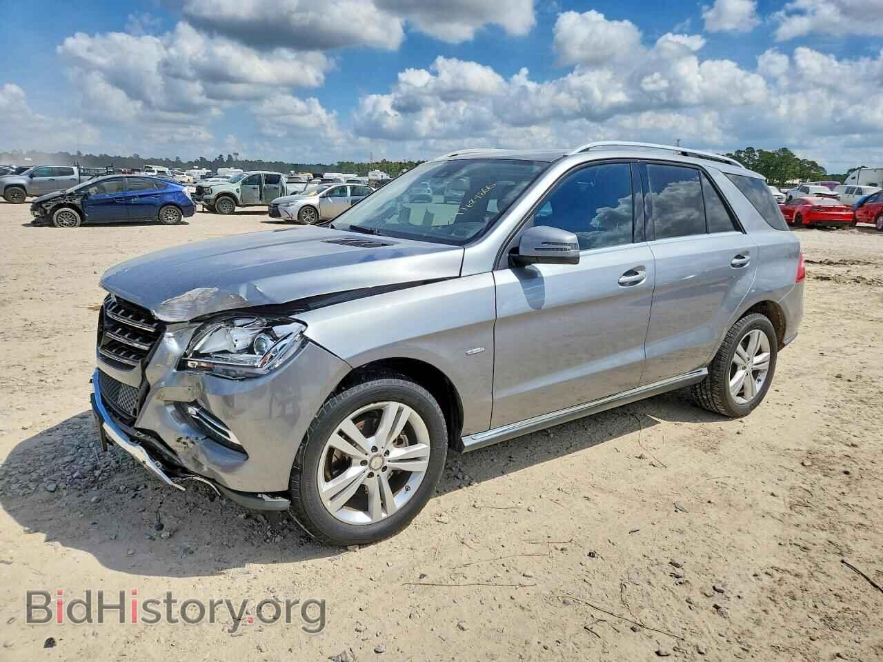 Photo 4JGDA5HB2CA040947 - MERCEDES-BENZ M-CLASS 2012