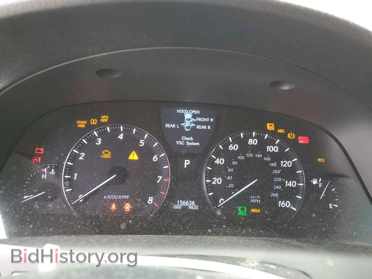 2007 LEXUS LS460 - VIN: JTHGL46F475003360 - Фото 9