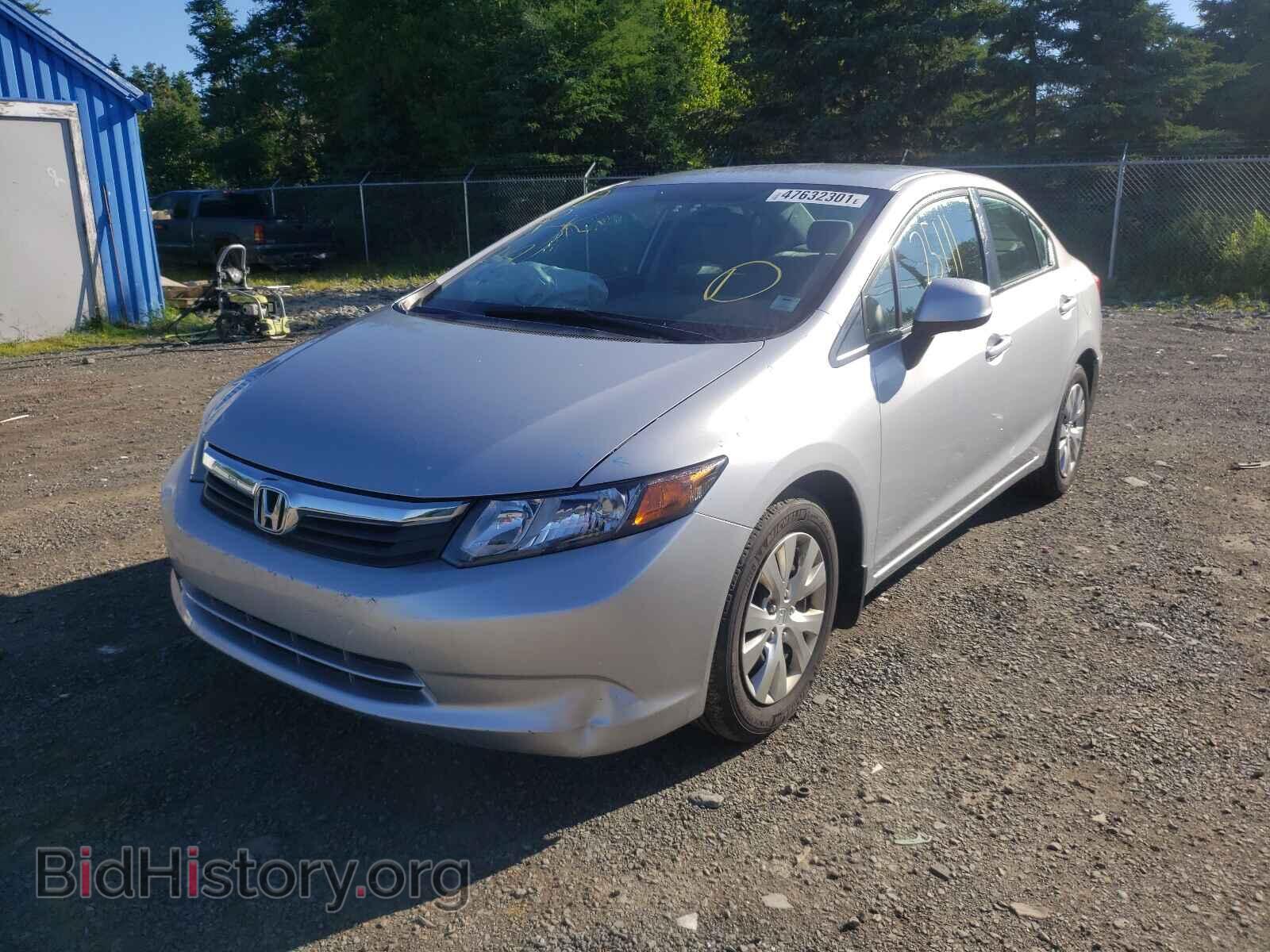 2012 HONDA CIVIC - VIN: 2HGFB2F46CH042121 - Фото 2