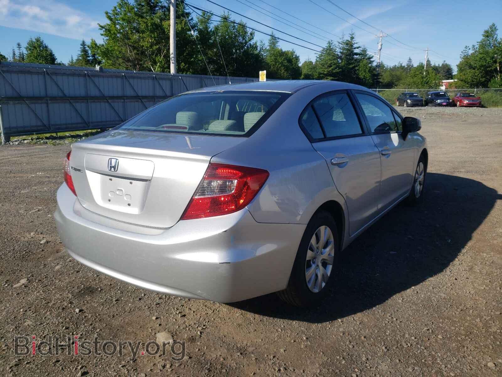 2012 HONDA CIVIC - VIN: 2HGFB2F46CH042121 - Фото 4