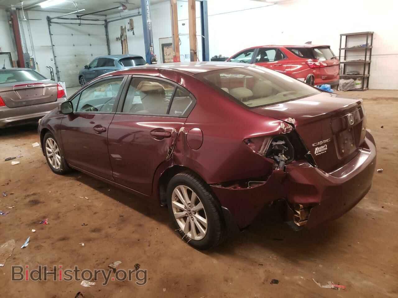 2012 HONDA CIVIC - VIN: 2HGFB2F89CH502634 - Фото 2
