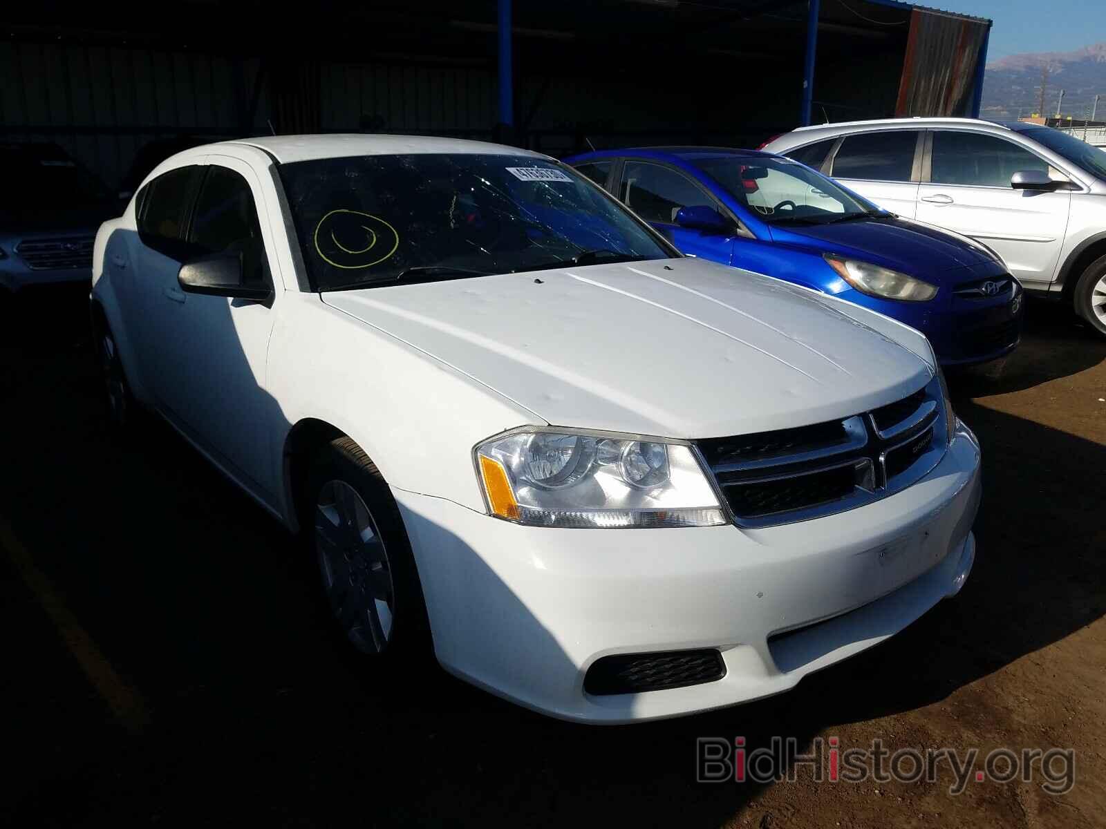 Photo 1C3CDZABXEN115967 - DODGE AVENGER 2014