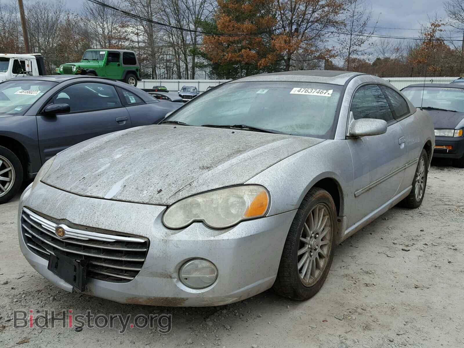 2003 CHRYSLER SEBRING - VIN: 4C3AG52H93E188804 - Фото 2