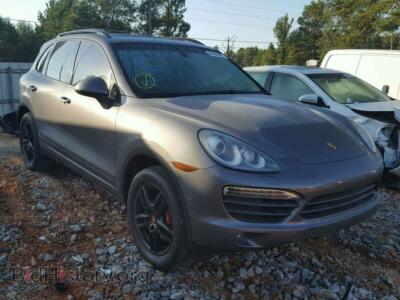 2011 Porsche CAYENNE S, серый — VIN WP1AB2A28BLA55130, Copart