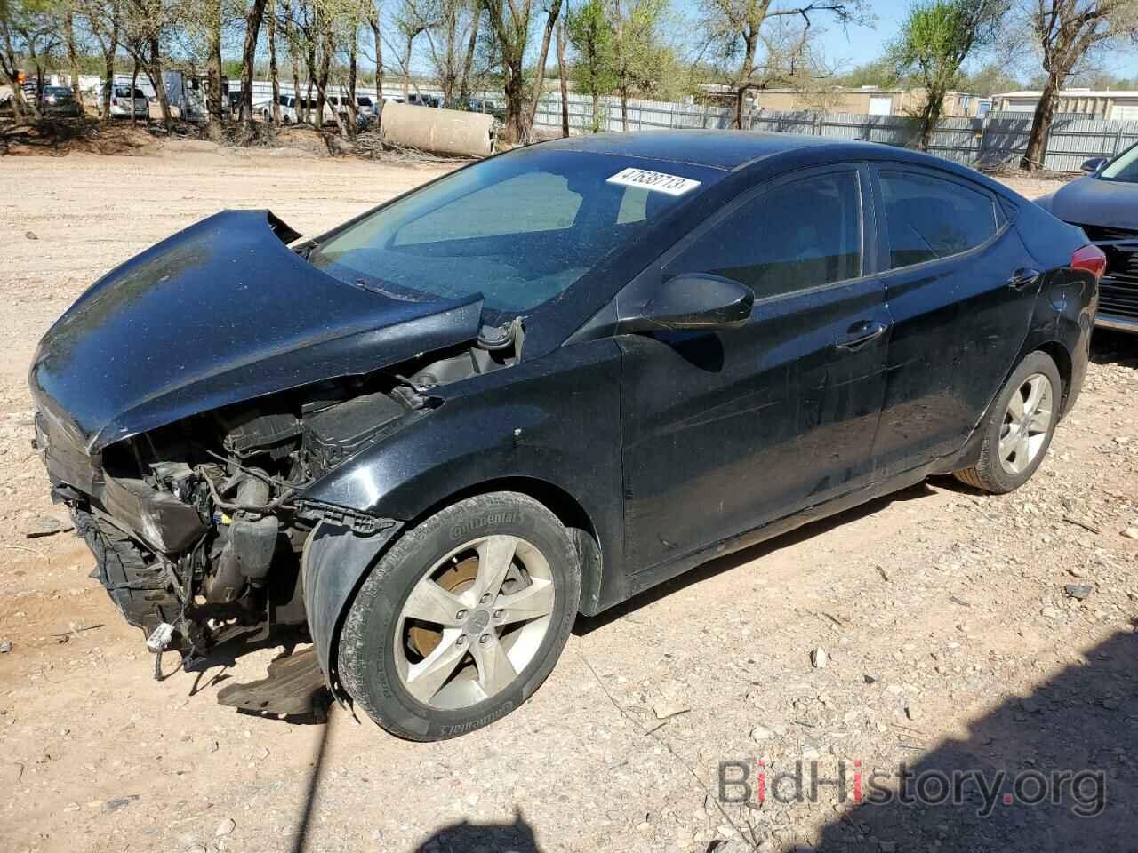 Photo 5NPDH4AE8BH000393 - HYUNDAI ELANTRA 2011