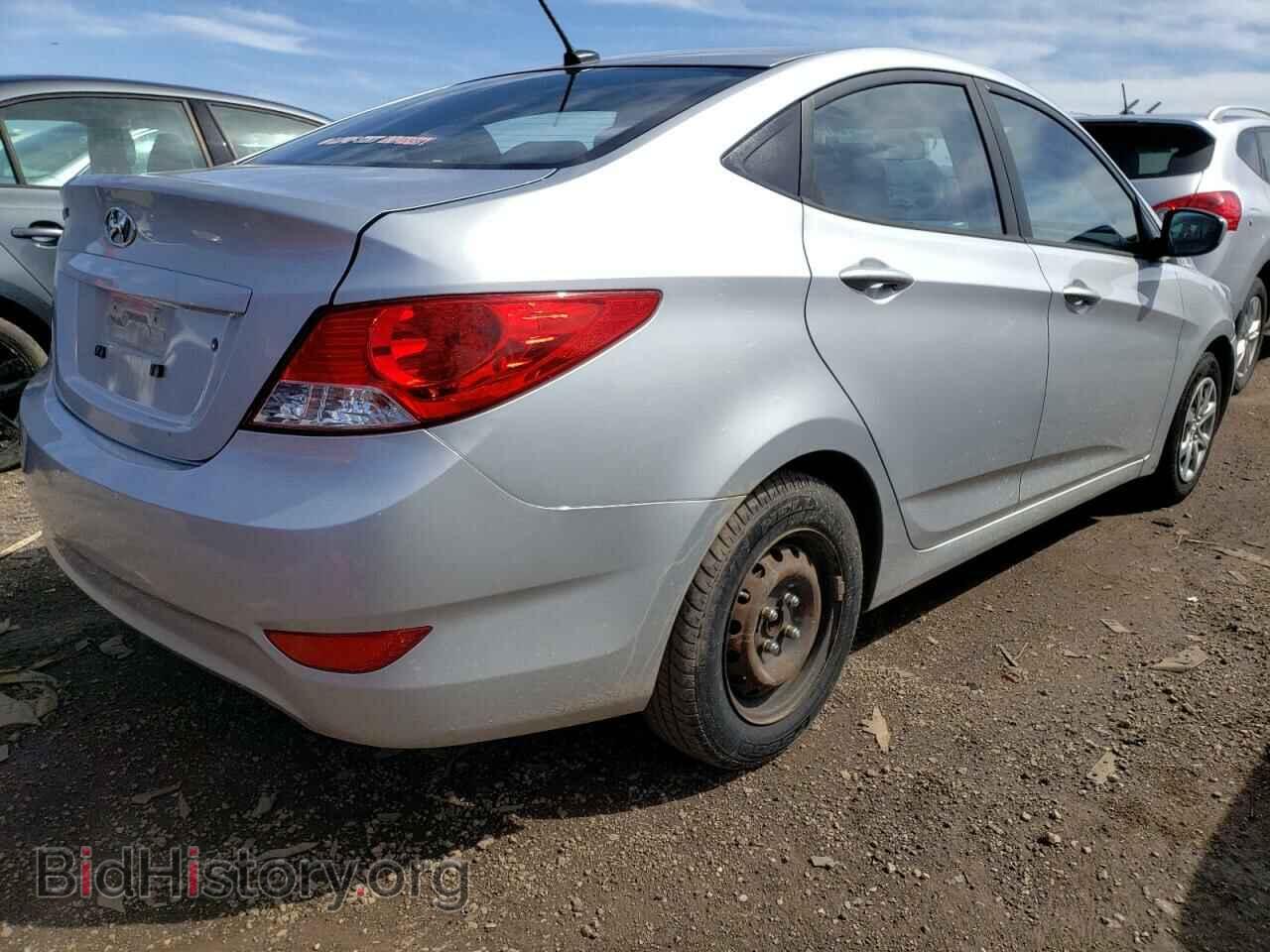 2013 HYUNDAI ACCENT - VIN: KMHCT4AE6DU529808 - Фото 3