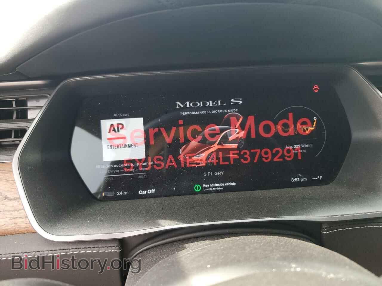 2020 TESLA MODEL S - VIN: 5YJSA1E44LF379291 - Photo 9