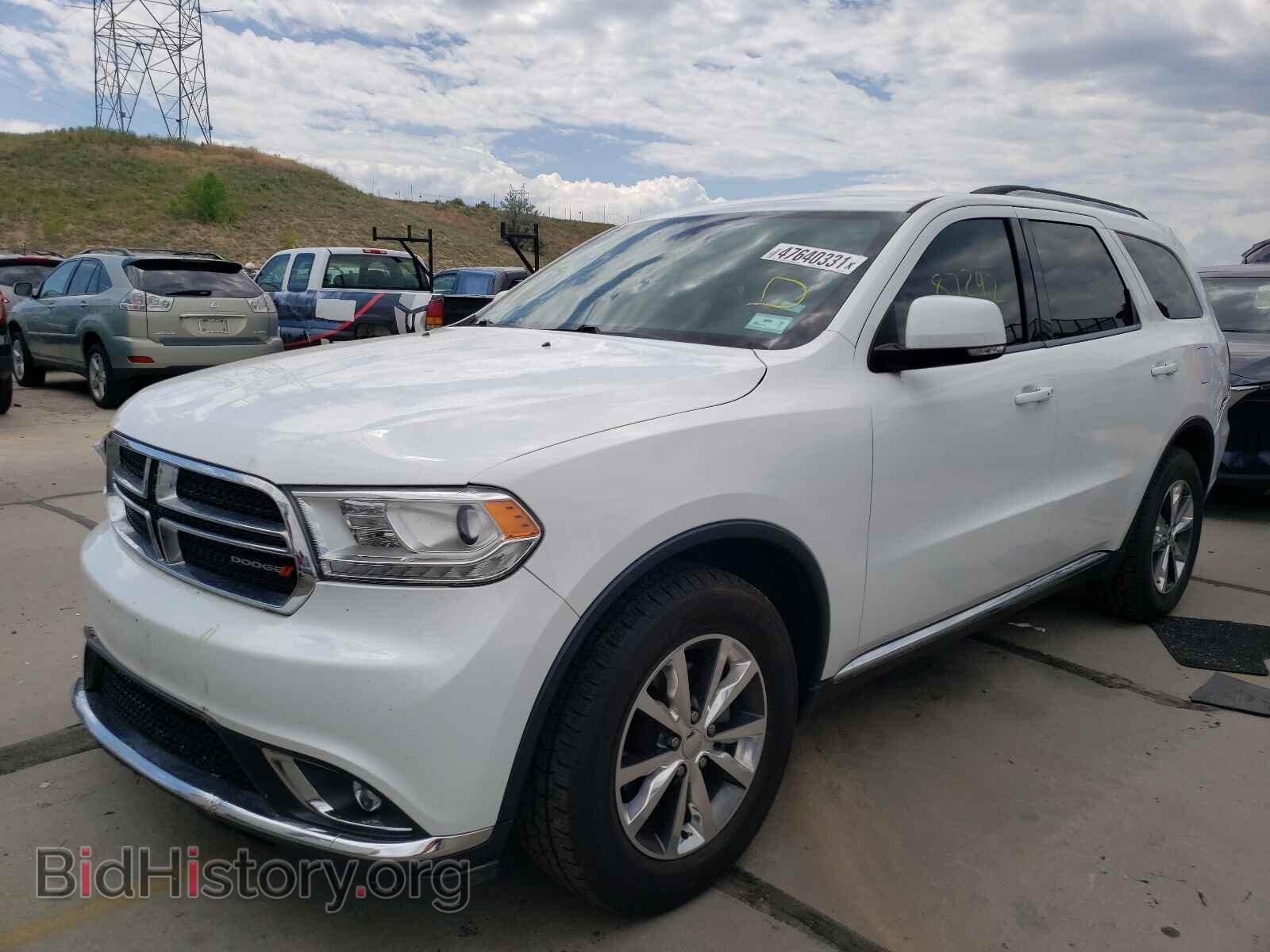 2016 DODGE DURANGO - VIN: 1C4RDHDG2GC373874 - Фото 2
