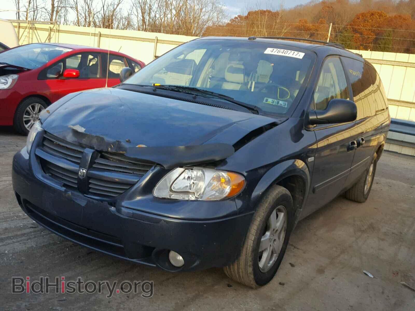2007 DODGE CARAVAN - VIN: 2D4GP44L37R150645 - Фото 2