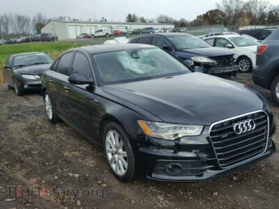 2012 Audi A6 A6 Premium, black — VIN WAUBGAFC2CN014157, Copart