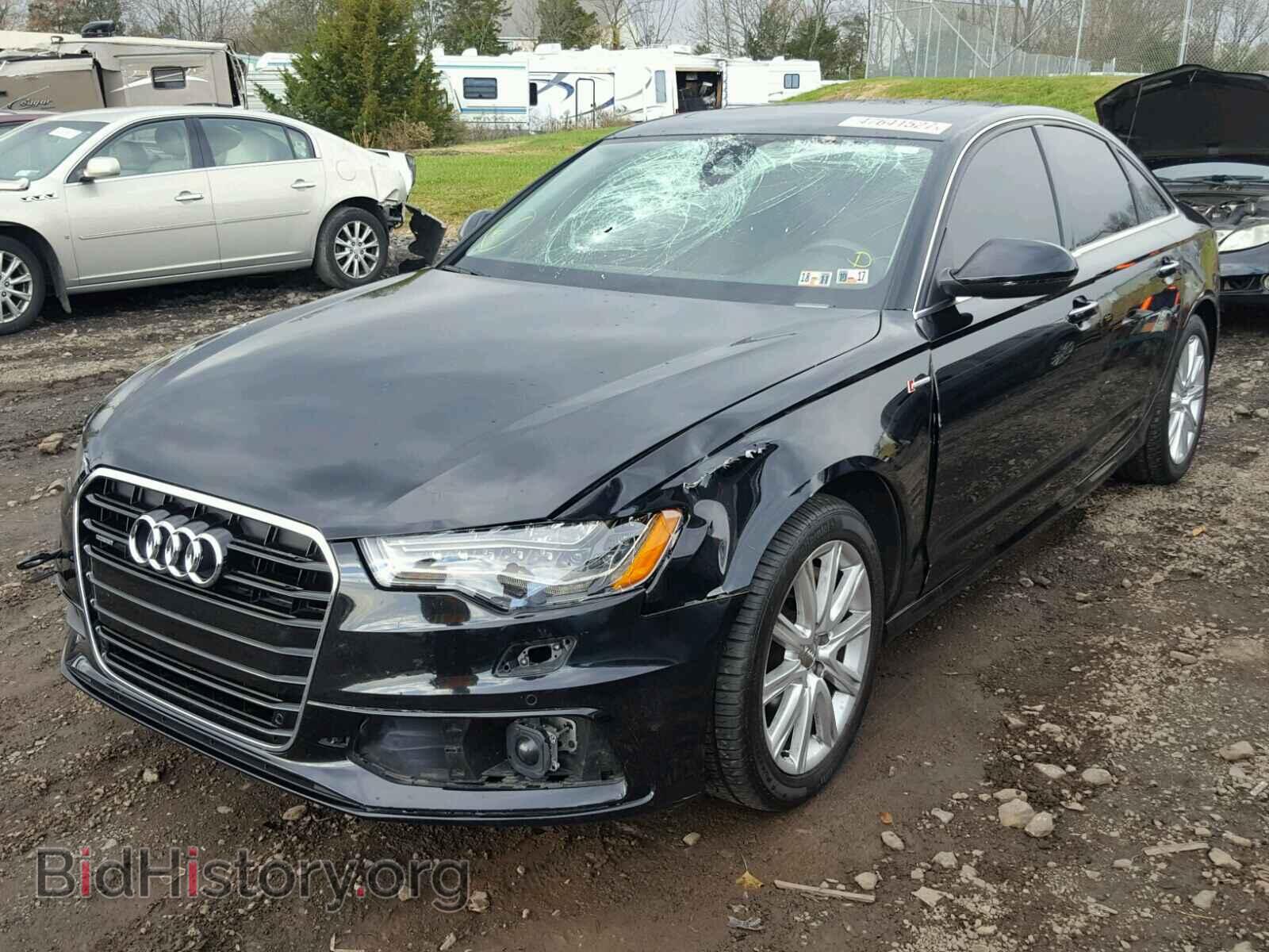 2012 AUDI A6 - VIN: WAUBGAFC2CN014157 - Фото 2