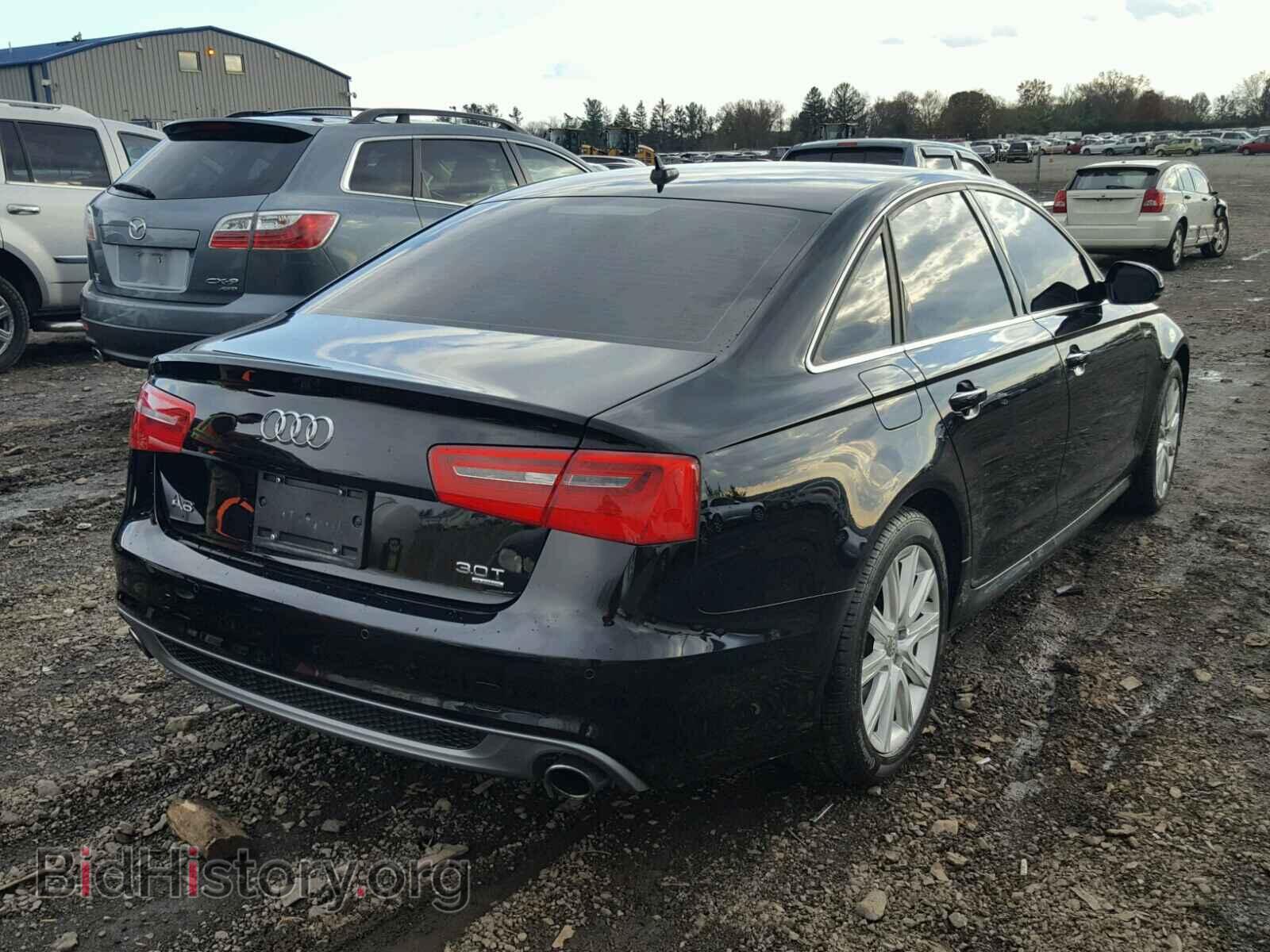 2012 AUDI A6 - VIN: WAUBGAFC2CN014157 - Фото 4