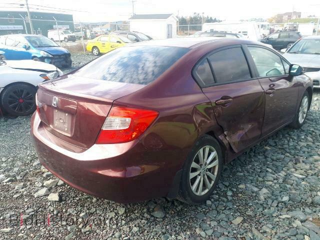 2012 HONDA CIVIC LX - VIN: 2HGFB2E56CH044445 - Фото 4