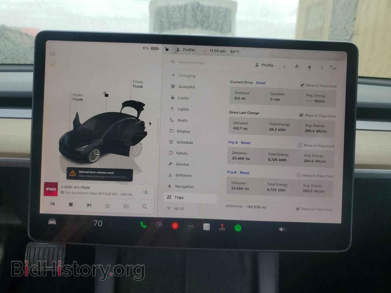 2023 TESLA MODEL 3 - VIN: 5YJ3E1EA5PF429944 - Фото 9