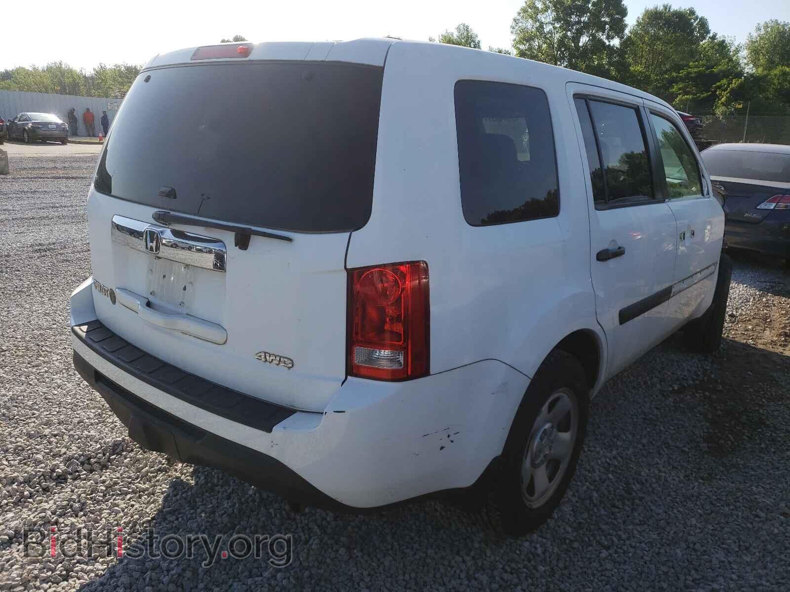 2014 HONDA PILOT - VIN: 5FNYF4H23EB001487 - Фото 4
