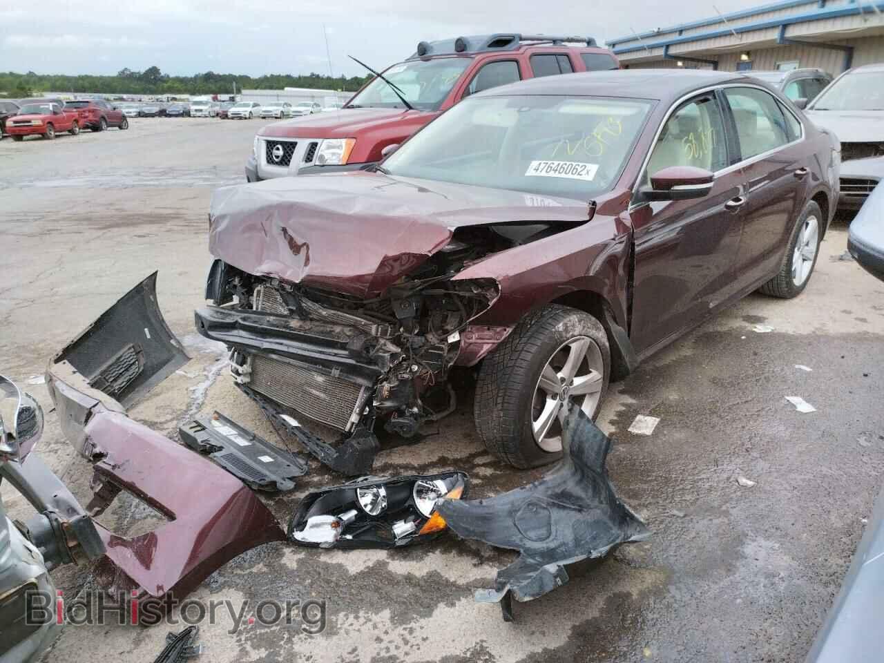 2013 VOLKSWAGEN PASSAT - VIN: 1VWBN7A32DC053473 - Фото 2