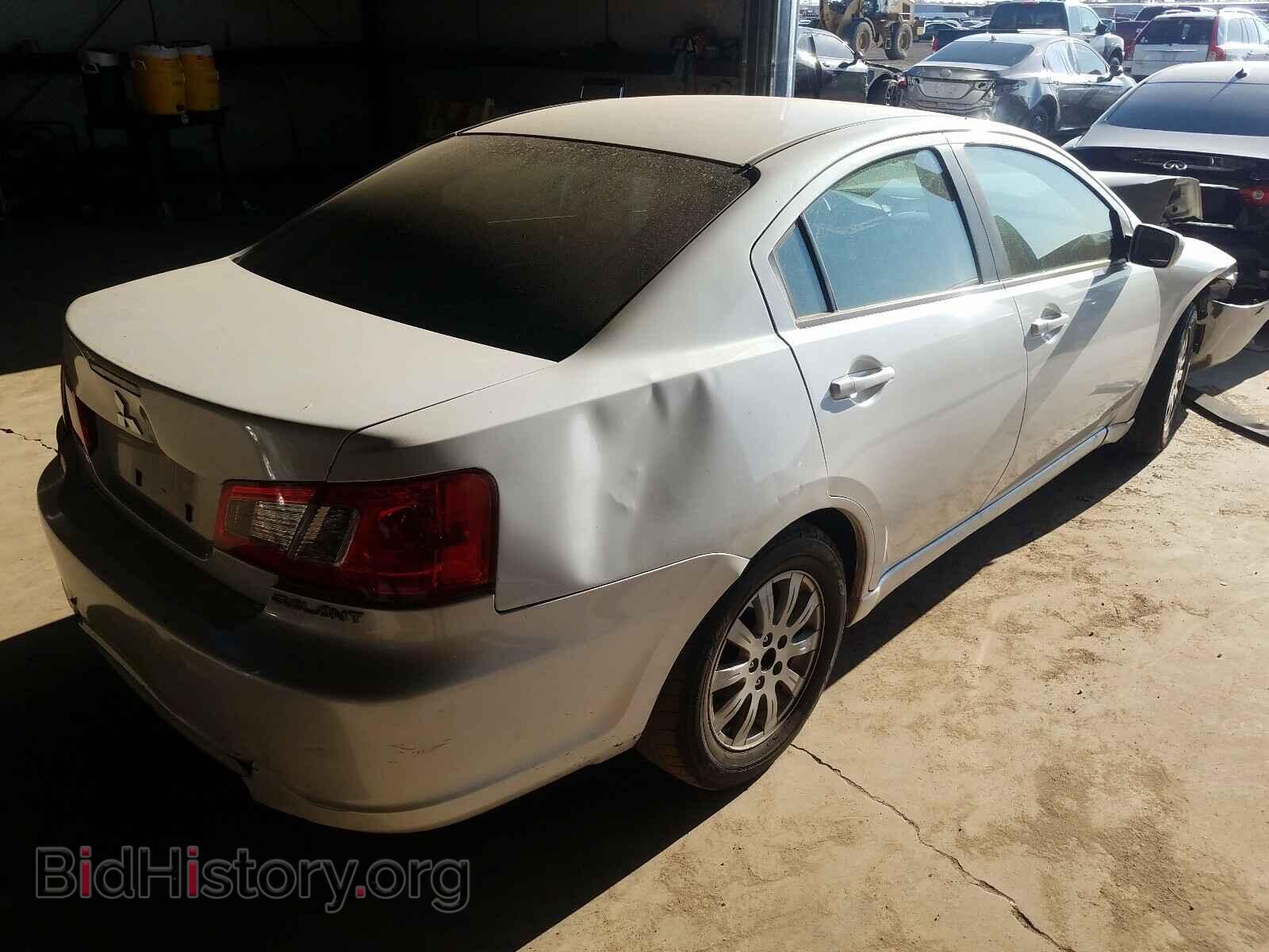 2012 MITSUBISHI GALANT - VIN: 4A32B2FF3CE010763 - Фото 4