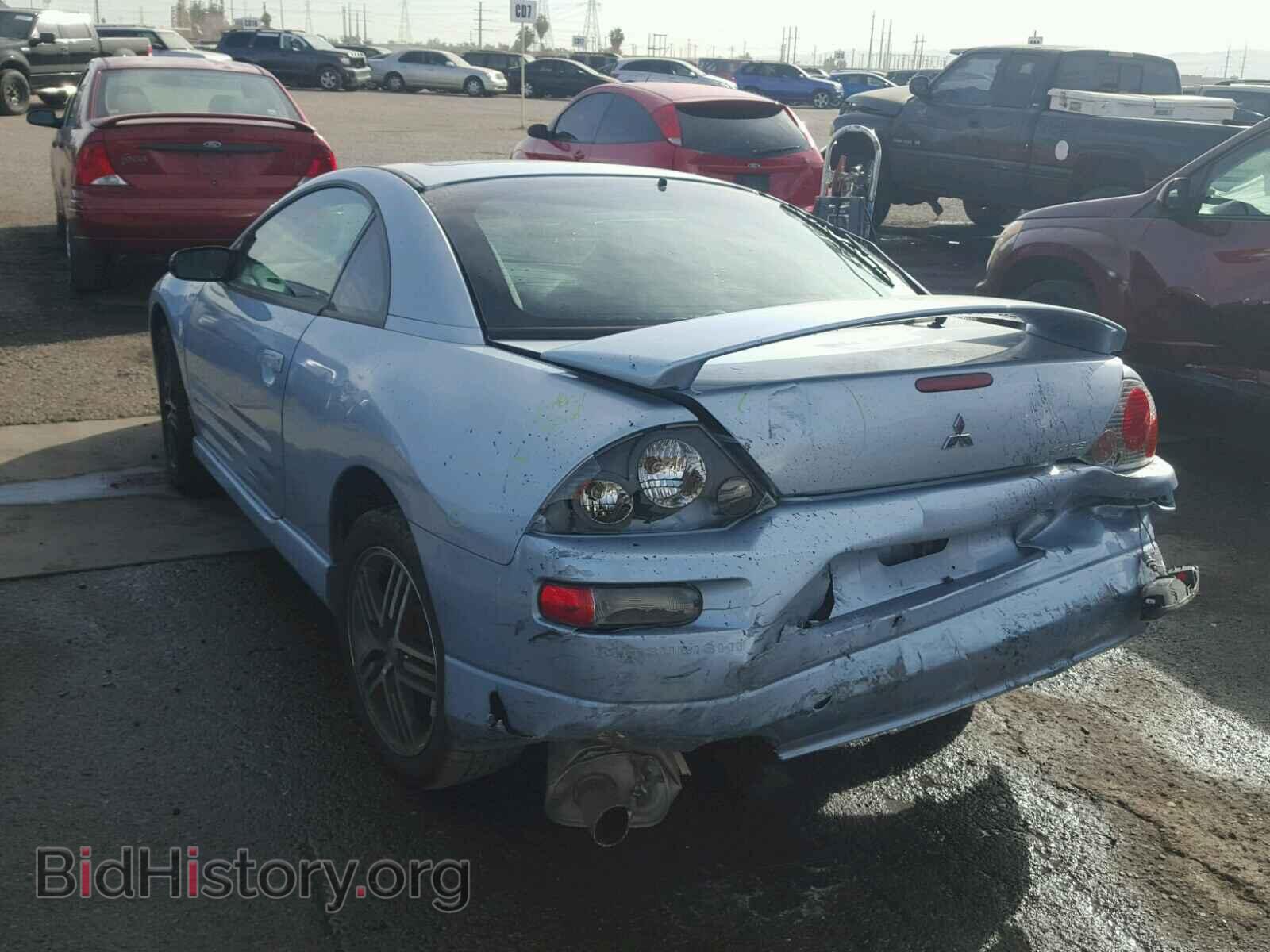 2003 MITSUBISHI ECLIPSE - VIN: 4A3AC74HX3E122857 - Фото 3
