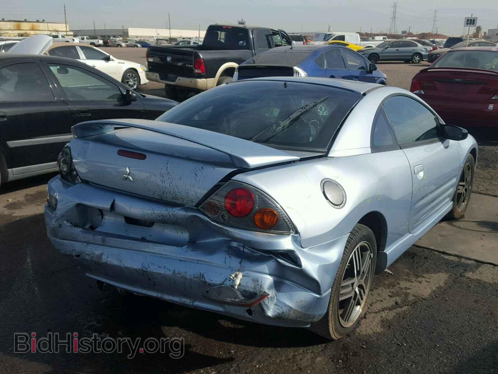 2003 MITSUBISHI ECLIPSE - VIN: 4A3AC74HX3E122857 - Фото 4