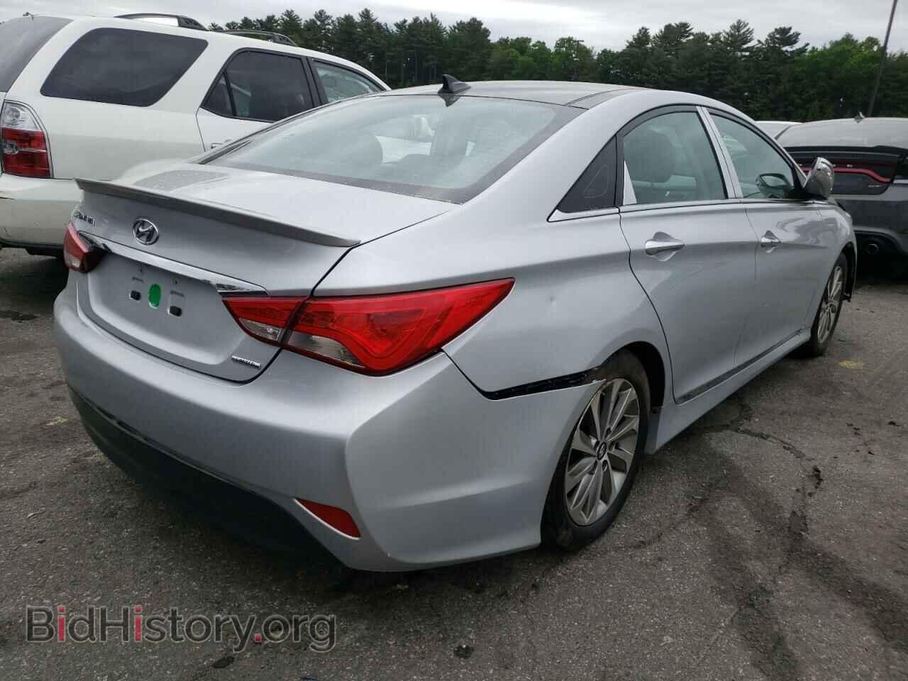 2014 HYUNDAI SONATA - VIN: 5NPEC4AC0EH876154 - Фото 4