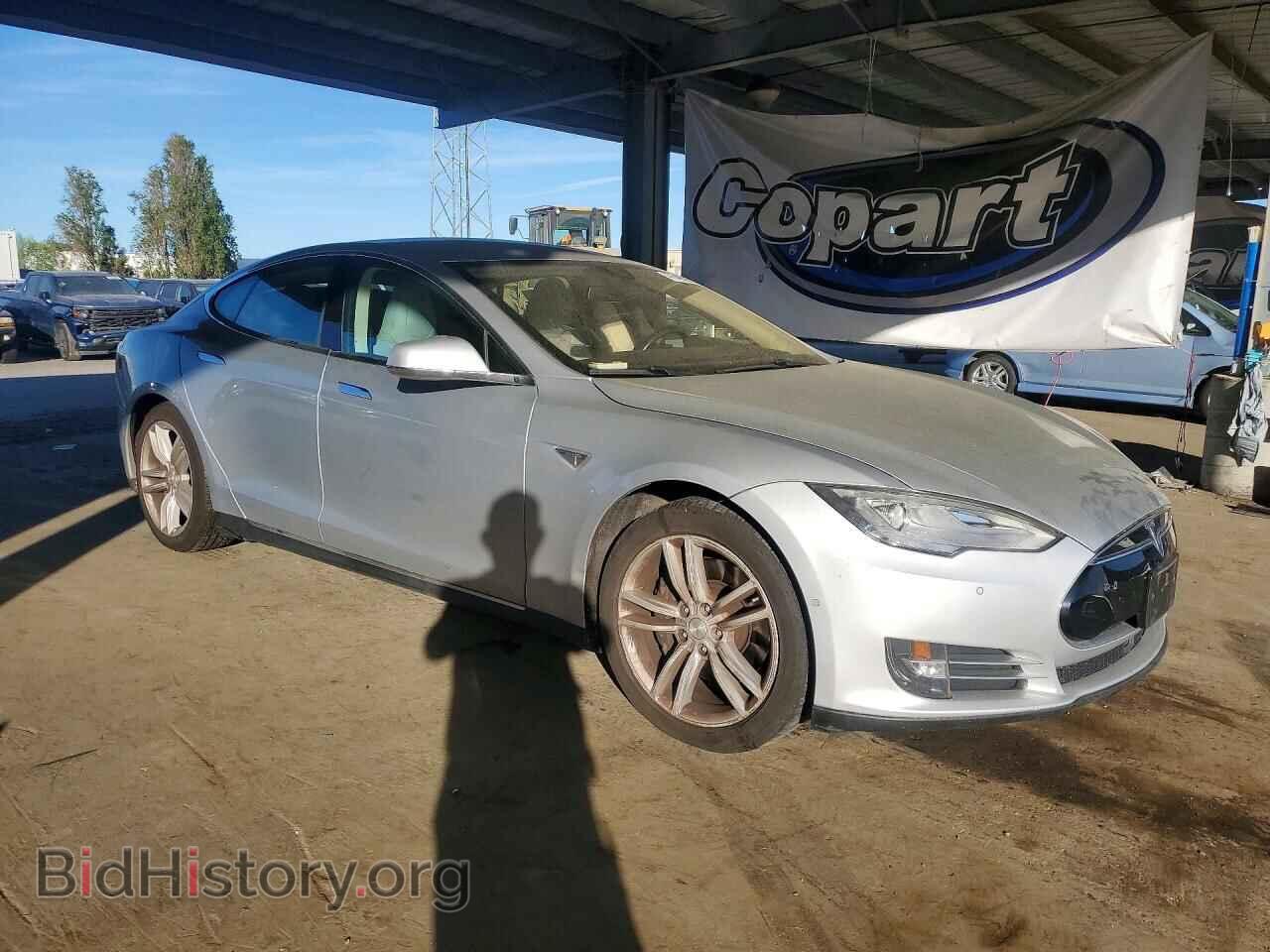 2014 TESLA MODEL S - VIN: 5YJSA1H14EFP63625 - Фото 4