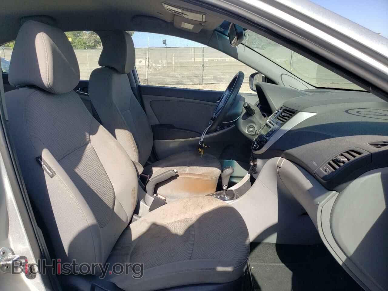 2012 HYUNDAI ACCENT - VIN: KMHCU4AE8CU269603 - Фото 5