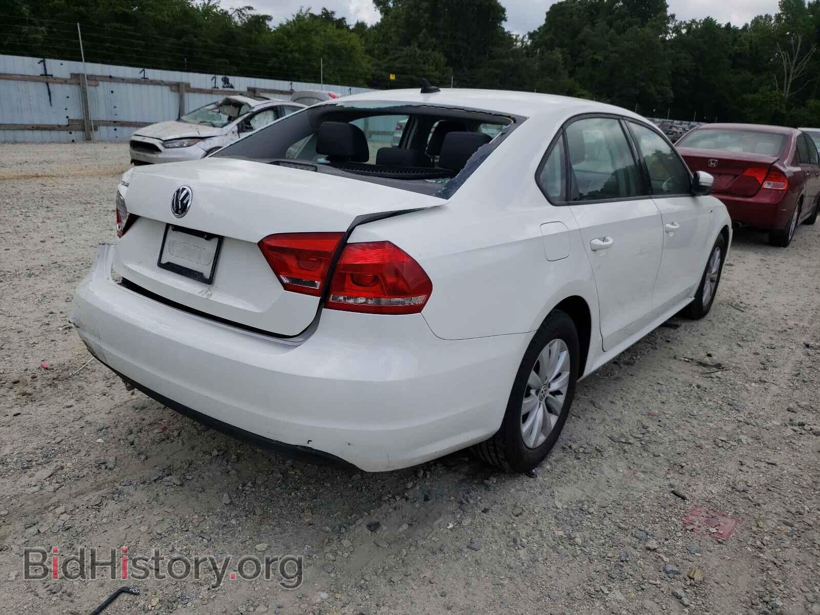 2014 VOLKSWAGEN PASSAT - VIN: 1VWAP7A3XEC011026 - Фото 4