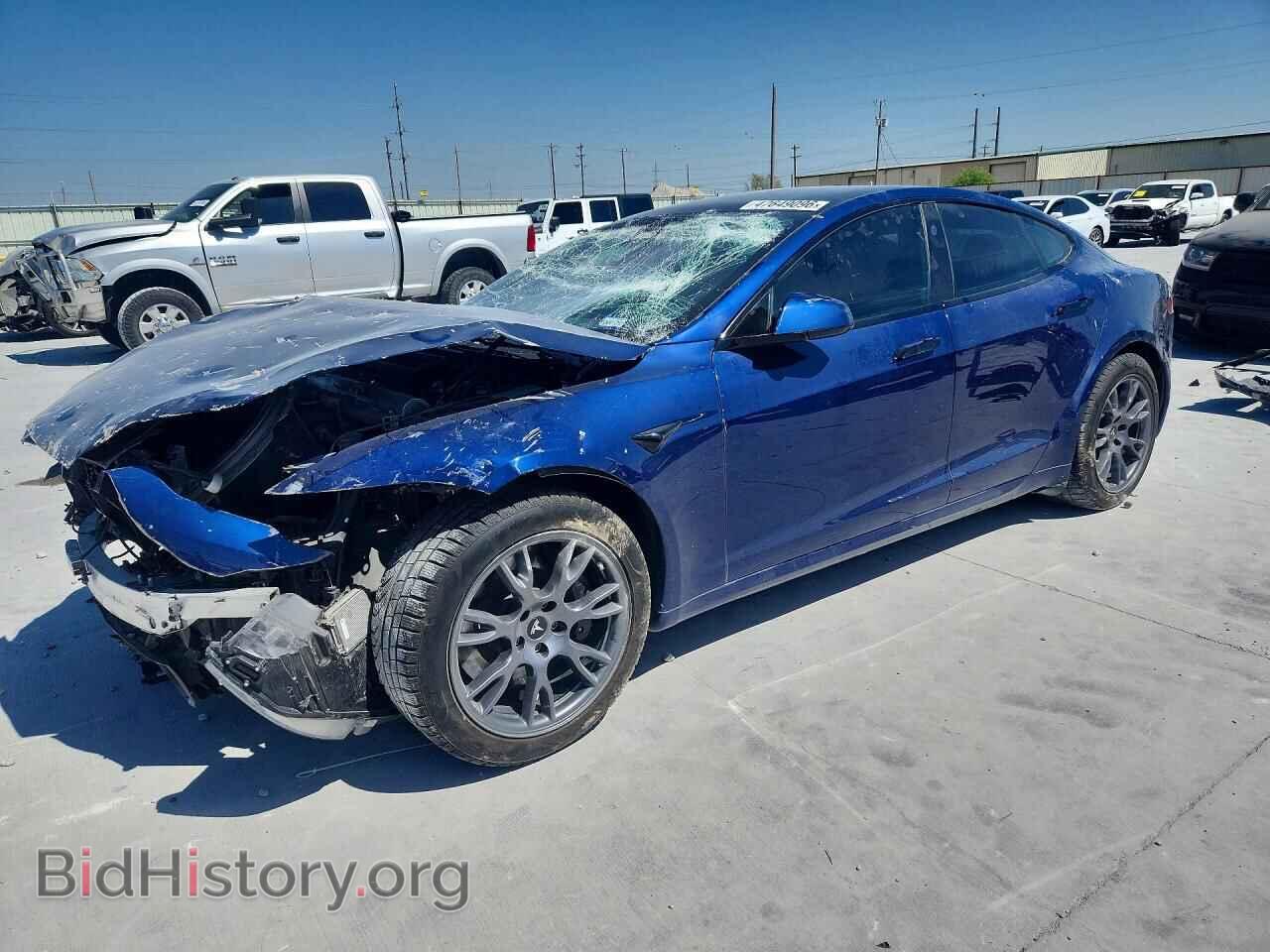 Photo 5YJSA1E65MF430896 - TESLA MODEL S 2021