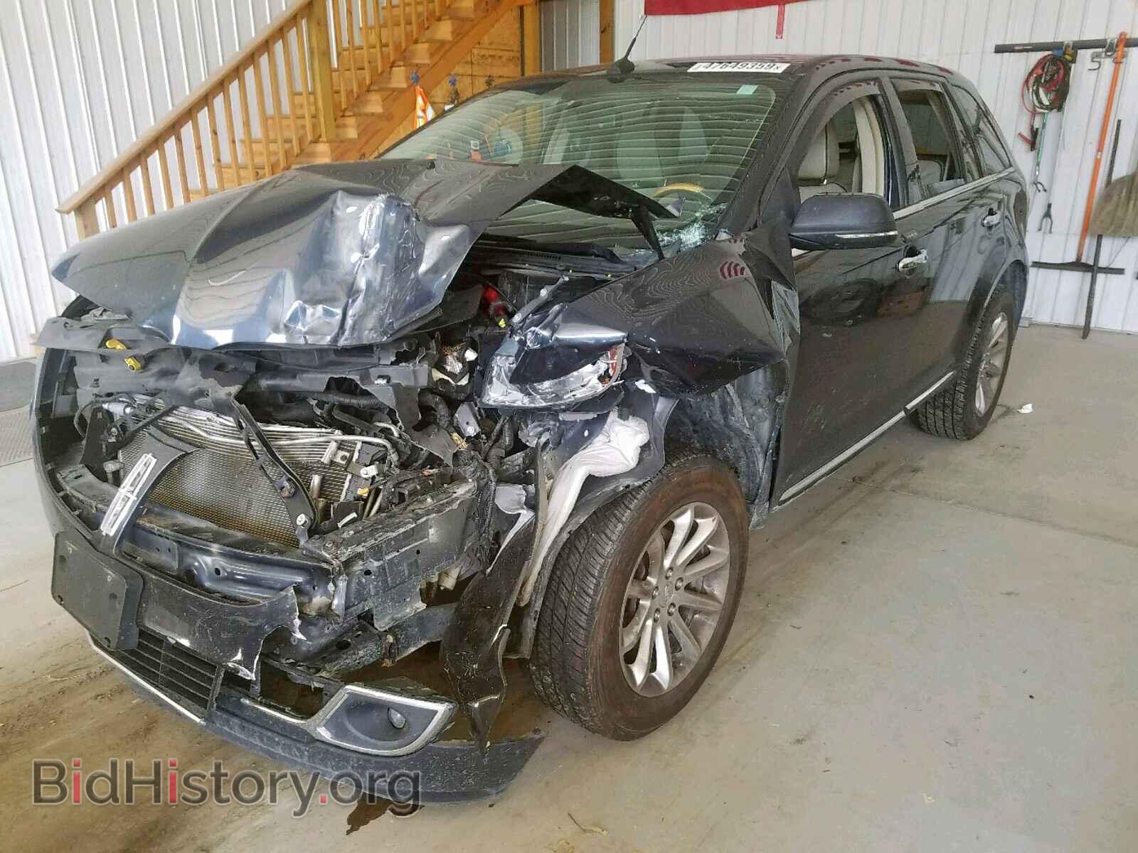 2013 LINCOLN MKX - VIN: 2LMDJ8JK1DBL27122 - Фото 2