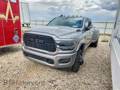2020 RAM 3500 Laramie, gray — VIN 3C63RRML9LG166830, Copart