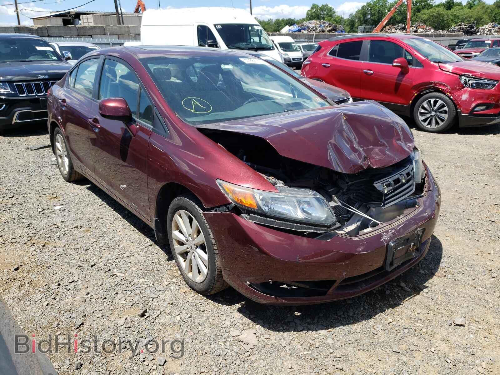Фотография 19XFB2F83CE303816 - HONDA CIVIC 2012