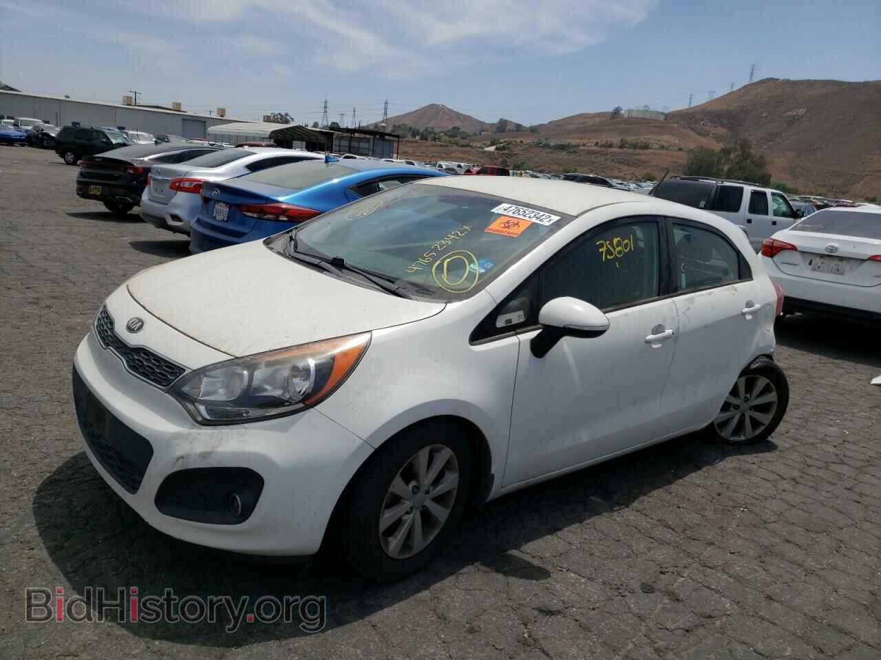 2014 KIA RIO - VIN: KNADN5A32E6359750 - Фото 2