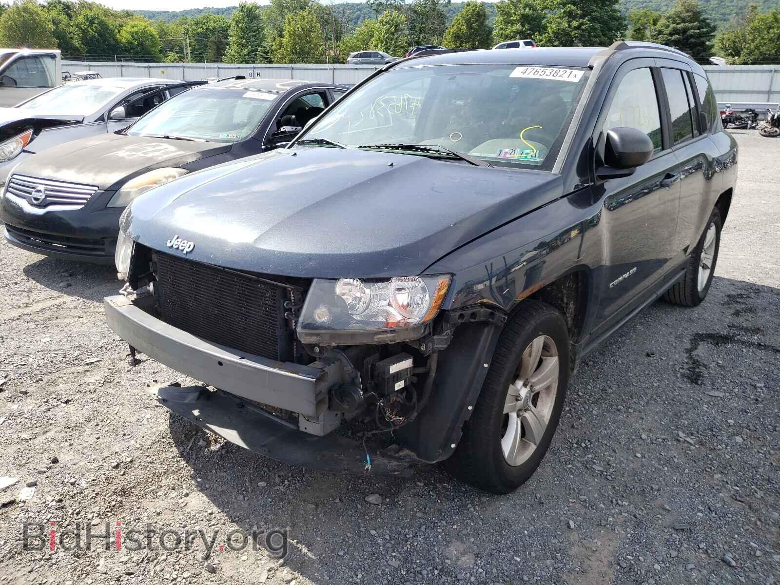 2014 JEEP COMPASS - VIN: 1C4NJCBB5ED737858 - Фото 2