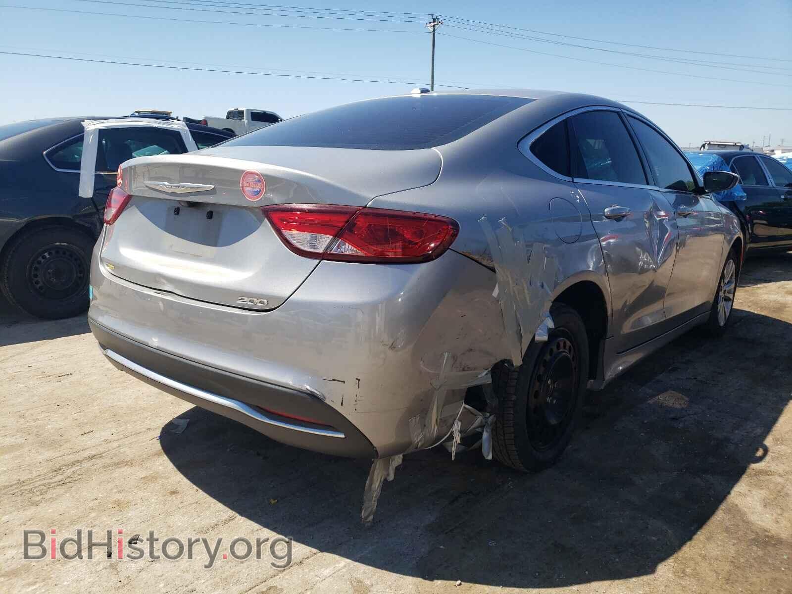 2015 CHRYSLER 200 - VIN: 1C3CCCAB4FN607735 - Фото 4
