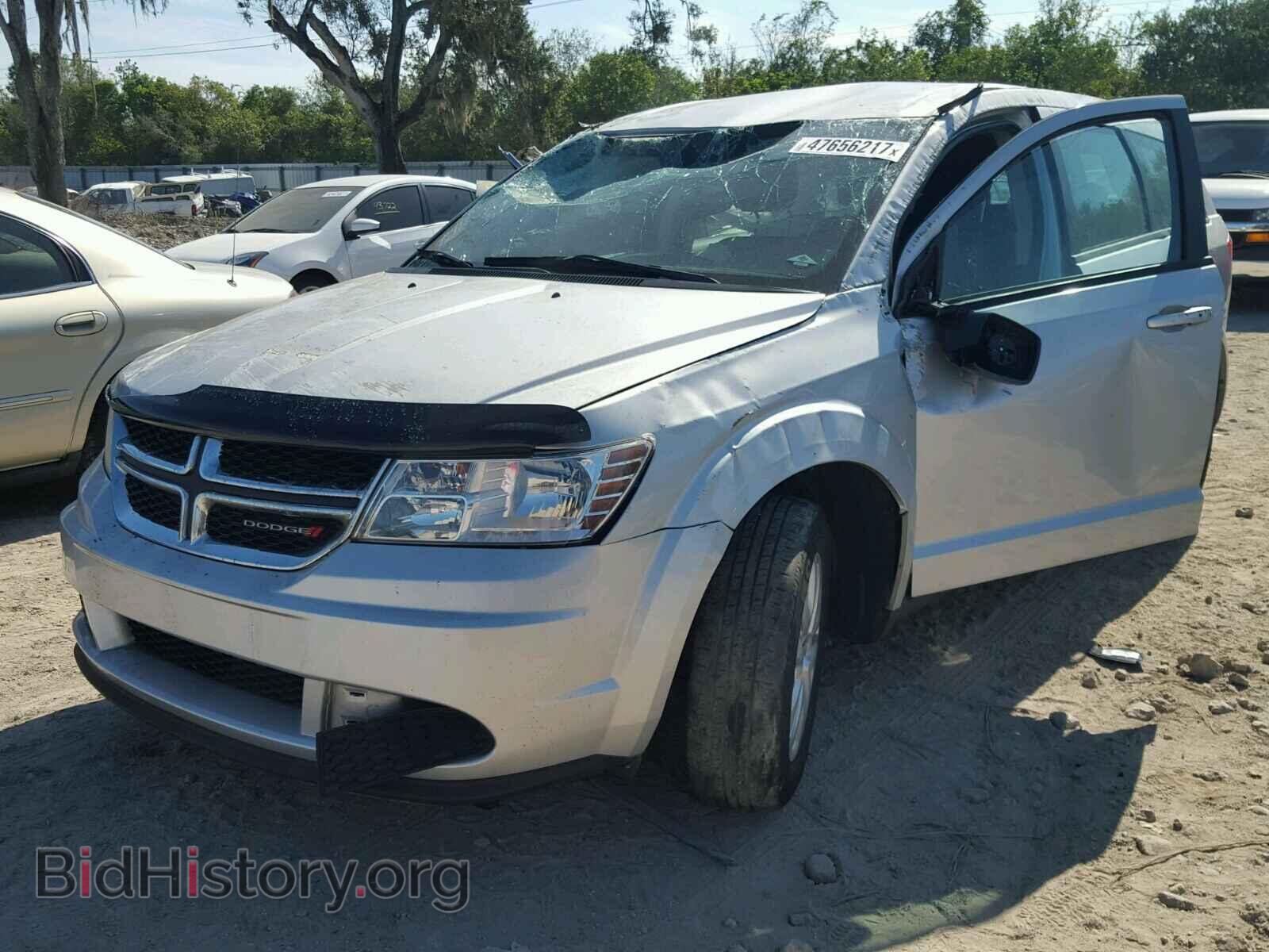 2014 DODGE JOURNEY - VIN: 3C4PDCAB2ET181665 - Фото 2