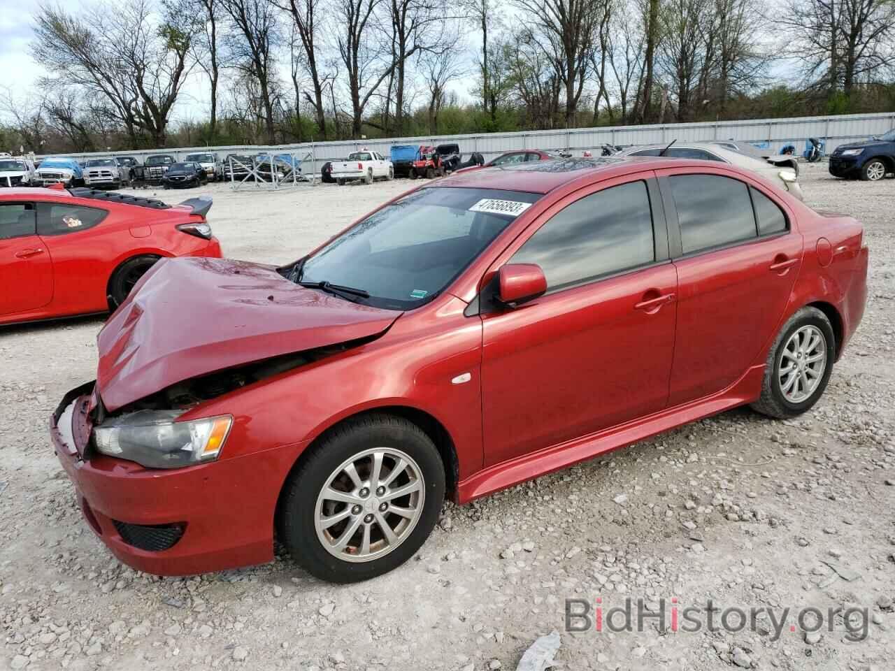 Photo JA32U2FU5BU031757 - MITSUBISHI LANCER 2011