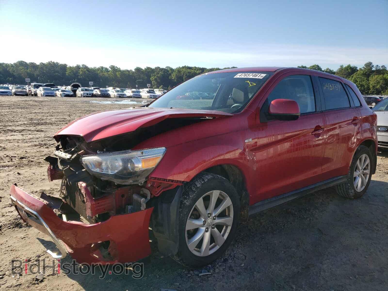 2014 MITSUBISHI OUTLANDER - VIN: 4A4AP3AUXEE018916 - Фото 2