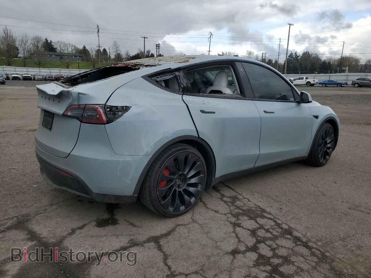 2022 TESLA MODEL Y - VIN: 7SAYGDEF2NF416730 - Photo 3