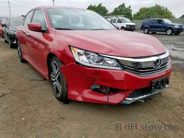 Photo 1HGCR2F59GA168906 - HONDA ACCORD SPO 2016