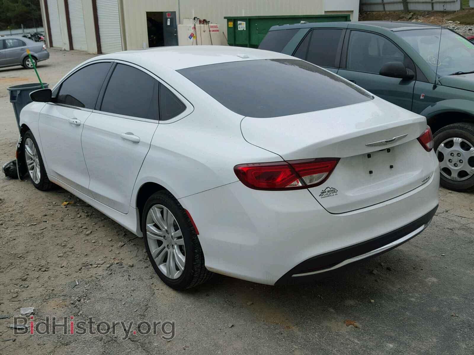 2015 CHRYSLER 200 - VIN: 1C3CCCAB1FN625951 - Фото 3