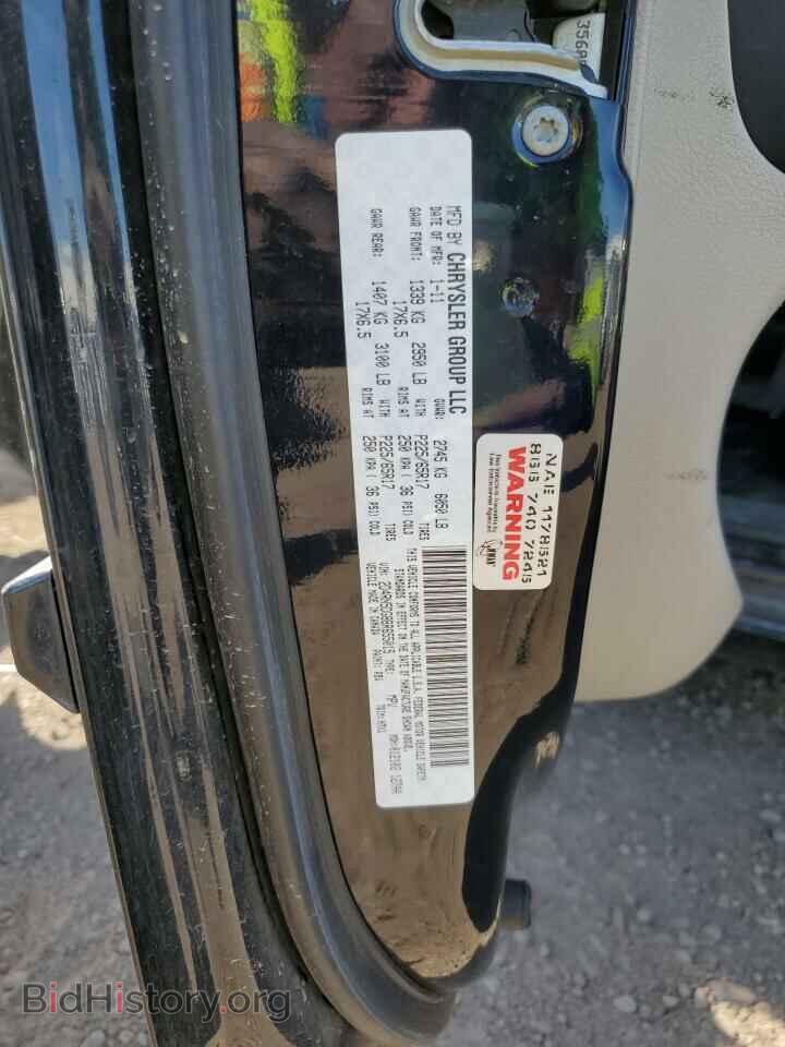 2011 DODGE CARAVAN - VIN: 2D4RN5DG8BR655015 - Фото 13