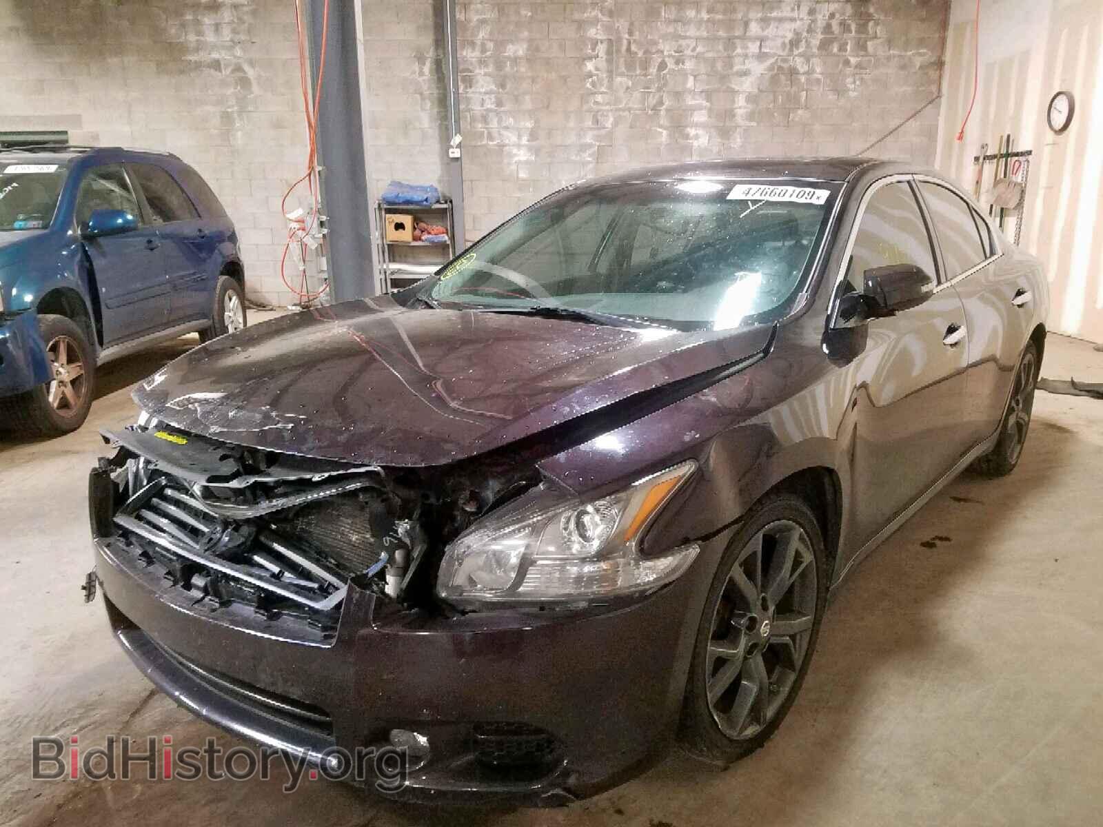 2014 NISSAN MAXIMA S - VIN: 1N4AA5AP6EC491633 - Фото 2