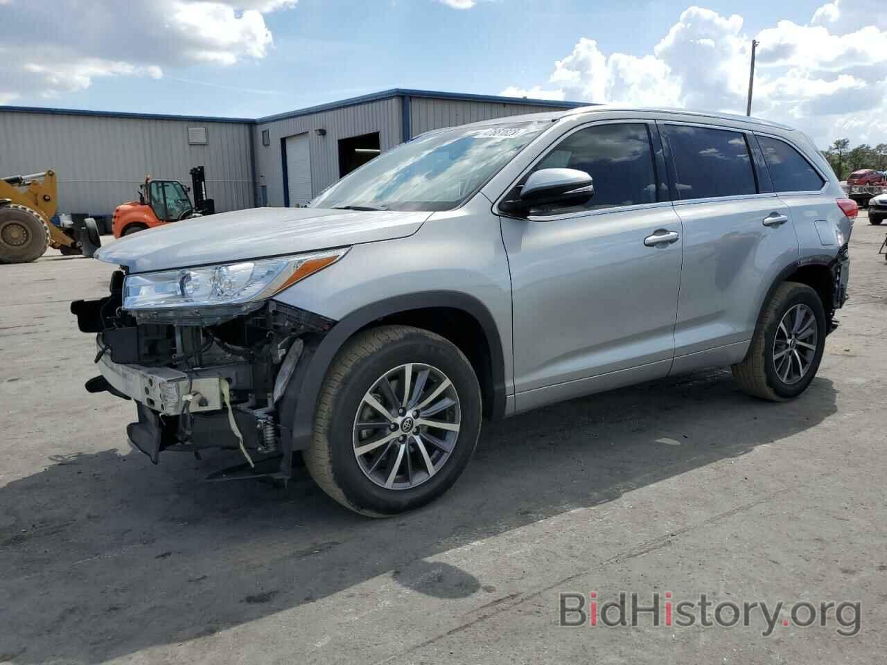 Photo 5TDKZRFH3JS543258 - TOYOTA HIGHLANDER 2018