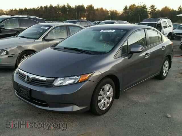 2012 HONDA CIVIC - VIN: 2HGFB2F57CH311428 - Фото 2
