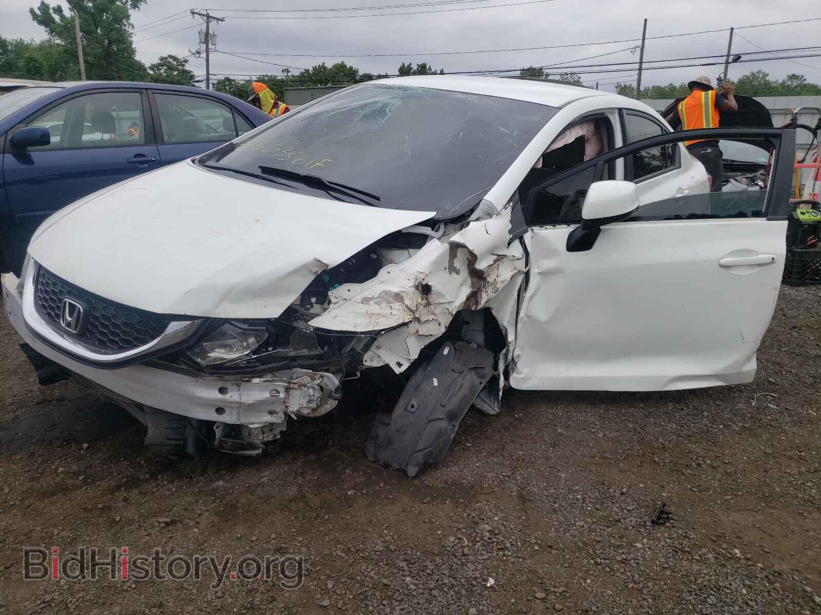 2013 HONDA CIVIC - VIN: 2HGFB2F52DH592135 - Фото 2