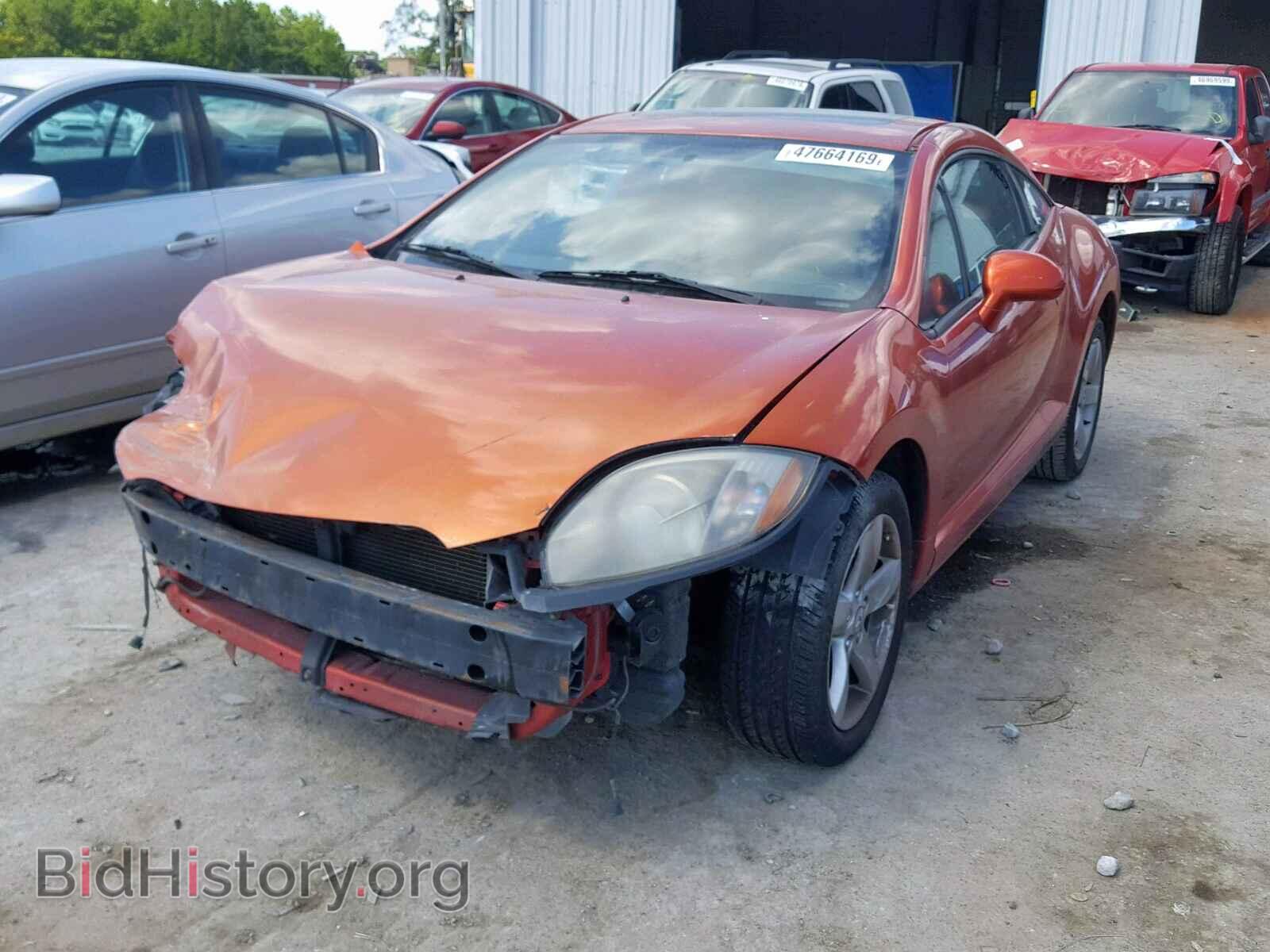 2007 MITSUBISHI ECLIPSE - VIN: 4A3AK24FX7E031839 - Фото 2