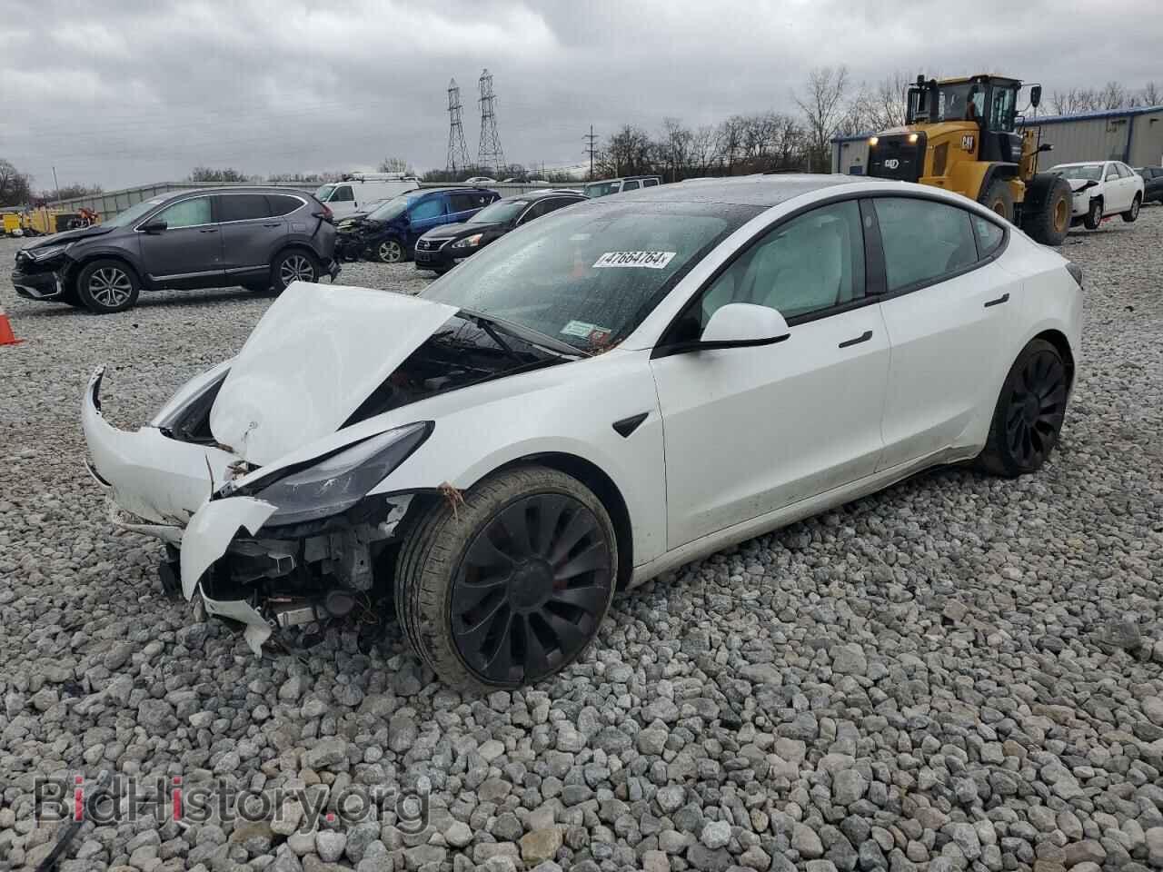 Photo 5YJ3E1EC0MF044630 - TESLA MODEL 3 2021