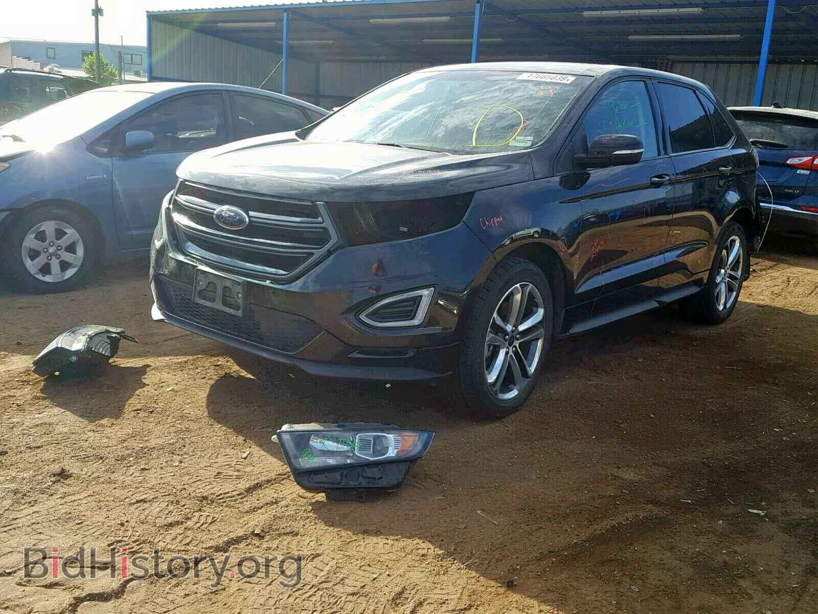 2015 FORD EDGE - VIN: 2FMTK4AP9FBB21056 - Фото 2