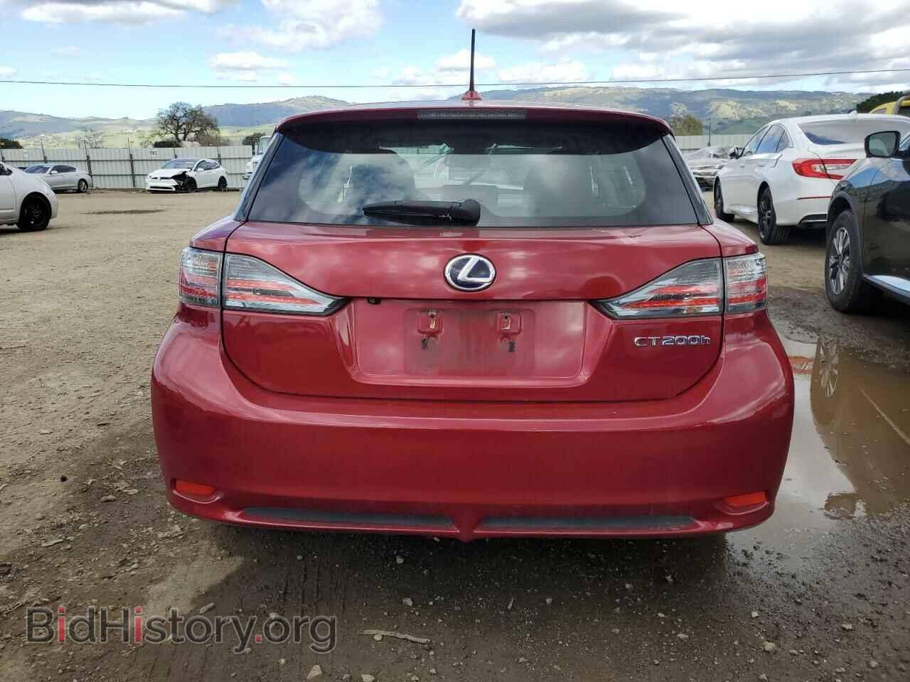 2011 LEXUS CT 200 - VIN: JTHKD5BHXB2039309 - Фото 6